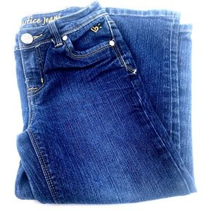 Girls Jeans Pants Size 12S Justice Children Kids Blue Pockets Short Bottoms